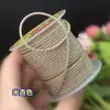 Fio de Algodão 885 2,5mm Fio Manbo Corda Trançada Wenwan Cordão para Pingente Bodhi Xingyue Resistente ao Desgaste Fio Vermelho para Corda de Mão
