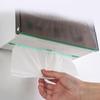 Suporte de Papel Toalha de Parede Shuangqing para Casa Suporte de Lenços Suporte de Lenços Caixa de Lenços Universal Suporte de Lenços Sem Furos 5099