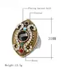 Europa y Estados Unidos anillo retro de dos colores Amazon nuevo Amazon WISH boutique Yiwu proveedores de origen suministro
