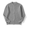 Cárdigan Suéter de Marca de Moda Estilo Coreano para Hombre 2024 Otoño e Invierno Nuevo Suéter de Cuello Redondo Estilo Hong Kong Ins Chaqueta Holgada