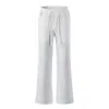 Comercio exterior estilo europeo y americano pantalones deportivos acampanados de algodón transfronterizos, pantalones largos para jóvenes, pantalones de pierna recta, pantalones de chándal casuales de talla grande, fábrica de origen