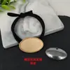 Yingyi Joias DIY Base de Corda de Cabelo de Brocado Song com Tampa Trevo de Quatro Folhas Redonda Corda de Cabelo de Linha Dupla Material de Acessórios de Cabelo Estilo Chinês