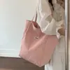 Bolsa de Lona Estrela de Verão Feminina 2026 Nova Tendência Moda Estilo Preguiçoso Bolsa Tote Grande Capacidade Bolsa de Compras