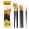 10 pincéis adequados para giz, pincel de óleo, pincel acrílico, pincel de aquarela, pincel pintado, caneta colorida, tinta