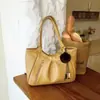 Bolso Tote Grande de Textura Sencilla para Mujer, Moda 2026 Nuevo de Principios de Otoño, para Viajar al Trabajo, Uso Diario, Bolso de Hombro Vintage