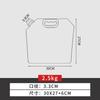 Bolsa de Almacenamiento Sellada de Gran Diámetro para Granos Arroz 5.00kg Portátil Transparente Engrosada Autoportante Bolsa con Boquilla de Succión