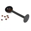 Cuchara Dos en Uno para Granos de Café, Cuchara Medidora de Café, Cuchara Estándar de 10 g para Granos, Cuchara de Doble Propósito para Granos con Prensa para Polvo, Cuchara para Polvo de Prensa