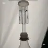 Válvula de Escape de Fermentación de Vino Tinto y Cerveza Tipo Sello de Agua de Tres Piezas Diámetro de Agujero de 2 cm Tapón de Silicona Válvula Unidireccional