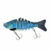Hay un Informe de Pruebas para un Señuelo de Pesca Realista de 7 Secciones, 10 cm, 16 g, Hundimiento, Señuelo Duro Multisección para Pesca, Venta al por Mayor de Equipo de Pesca