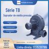 Soprador de média pressão TB TB125-3 2.2KW tipo permeável soprador de média pressão transporte de gás grande volume de ar combustão