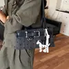 Bolso de lunares a la moda, modelo nuevo y simple, bolso de hombro único de nicho de moda para el día a día, versión coreana 2026, bolso de axila para mujer con diseño elegante