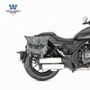 Muscle car Wolf adecuado para Wuji CU525, bolsa lateral, bolsa lateral, se puede instalar en casco, medio casco, casco completo con cerradura, modificación de marco de liberación rápida