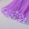 Material de embalagem flor de malha ondulada floco de neve plissado, suprimentos para florista, arte floral estilo coreano, malha ondulada para embalagem de rosa