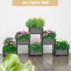 Caja de Plantación Zhixiao Caja Especial para Cultivar Verduras Maceta Rectangular tipo Plato para Balcón Maceta Grande para Verduras Artefacto para Interiores Exteriores