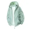 Jaquetas de Couro Masculinas e Femininas, Roupas de Verão com Proteção Solar para Casais em Novo Estilo, Jaquetas Ultra-Finas Respiráveis para Uso Externo, Suporta Logotipo Impresso