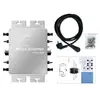 Proporcionar inversor de generación de energía fotovoltaica 380V monofásico 1200W sistema solar de microinversor mejorado