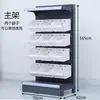 Estanterías para snacks estanterías de exhibición para supermercados tiendas de conveniencia cubos colgantes para frutas secas a granel vitrinas estanterías para alimentos de ocio a granel