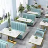Conjuntos de Mesas e Cadeiras Personalizados para Restaurantes Ocidentais, Lanchonetes Casuais, Lojas de Chá com Leite, Cafeterias, Lanchonetes de Hambúrguer, Restaurantes de Hot Pot, Sofás de Canto para Bares