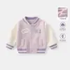 Chaqueta para Niña Primavera y Otoño 2026 Nuevo Estilo Ropa de Otoño para Bebé Chaqueta de Béisbol para Bebé Cárdigan Sudadera