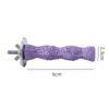 Palo de Perca para Loro Suministros para Aves Accesorios para Jaula de Aves Juguete Palo para Morder para Loro Soporte para Afilar las Uñas Palo de Lija Plataforma para Aves