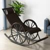 Mecedora de Ratán para Adultos, Silla Perezosa para Siesta en Sala de Estar y Balcón, Silla de Ocio para Personas Mayores, Mecedora para el Hogar al por Mayor