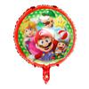 Jogo Super Mary Desenho Animado Mario Balão de Filme de Alumínio de Látex Decoração de Layout de Festa de Aniversário Infantil