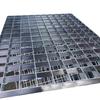 Cubierta de zanja de drenaje con rejilla de acero enchufable, escalón de escalera de acero inoxidable galvanizado, cubierta de sumidero de forma especial para trabajo pesado