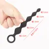 Perlas Anales de Silicona, Tapón Anal, Expansión Anal Divertida, Masturbación, Entrenamiento del Orgasmo, Juguetes Anales de Apertura para Novatos Sm, Accesorios Sexuales de Pasión en la Cama
