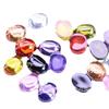 Piedras Preciosas Artificiales de Wuzhou: Con Forma de Jardín, Fondo Plano, Ovalado, Liso, Semicircular, Pulido, Piedras Principales de Color, Circonia, Al Por Mayor
