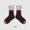 1746 calcetines infantiles al por mayor, calcetines de media caña bordados con lazo, estilo Miu girl, calcetines de algodón sin costuras con puños holgados para niñas