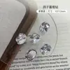 Joyería para uñas de taladro de poste de alta calidad, red social, explosión de destello, cuadrado gordo, taladro de poste, taladro de poste tridimensional, bola, joyería para uñas blanca y rosa