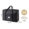 Bolsa de Almacenamiento para Viaje, Bolsa de Almacenamiento para Equipaje de Estudiante de Gran Capacidad, Bolsa de Viaje Portátil con Asa de Mano y Correa para el Hombro para Ropa y Pantalones