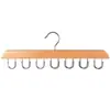 Perchero de Madera Maciza con Forma de Ola para Uso Doméstico, Adecuado para Secar Ropa Interior, Camisolas, Chalecos, Bolsos, Estante Multifuncional para Ropa, Solución de Almacenamiento para Dormitorio