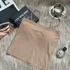 Camisola de Belleza de Seda de Hielo con Copa Fija para Verano para Mujer con Almohadilla en el Pecho, Camiseta Interior Base sin Costuras Antiexposición de una Pieza