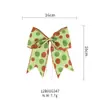 Decoraciones de Lazos Navideños Personalizados, Colgantes Decorativos para el Día de la Independencia y San Valentín, Adornos Navideños con Lazos