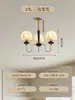 Lustre Vintage Estilo Francês para Sala de Estar Modelo 2026 Lâmpada Retrô Americana de Madeira Maciça para Sala de Jantar Estilo Nanyang Estilo Wabi-Sabi Iluminação para Quarto