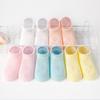 Calcetines náuticos de verano para bebé, ultrafinos, cortos, de malla, transpirables, de algodón, para niños y niñas