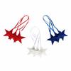 En Stock Decoración Día de la Independencia Americana colgante de fieltro colgante de estrella de cinco puntas día de la independencia colgante de cinco estrellas