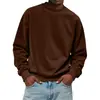 Moletom Europeu e Americano de Gola Redonda Transfronteiriço Masculino Outono e Inverno Pulôver Moletom Veludo de Couro de Veado Estilo Casual Novo Moletom
