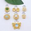 Cor Dourado Areia Banhado a Cobre Antigo Conserva Cor Pérolas Incrustadas Contas Separadas Acessórios para Miçangas Pulseira DIY Colar Acessórios de Joias Atacado
