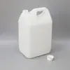 Olla de plástico portátil de 5 L barril químico 5 kg L kg barril de alcohol esencia plástico de grado alimenticio desinfectante barril cuadrado