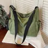 Bolso Cruzado Transfronterizo Gran Capacidad Bolso a Cuadros para Mujer Verano 2026 Nuevo Estilo Estilo Perezoso Bolso de Hombro Tote Moderno