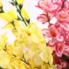 Orquídea Phalaenopsis de tamaño mediano con 20 tallos, planta de maceta Phalaenopsis para decoración floral del hogar, flor artificial con tacto realista, adorno de bonsái de planta verde