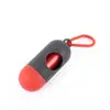 Bolsa para Desechos de Mascotas Recogedor Portátil de Popó Cápsula de Píldora Caja Almacenamiento Popó de Perro Recogedor de Popó Dispensador de Píldoras