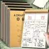 Cuadernos de Borrador Divididos Engrosados para Estudiantes de Primaria, Cuadernos en Blanco con Papel Amarillento Amigable con la Vista, Papel de Borrador al por Mayor