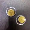 Shuibei Mismo Estilo Oro Puro 999 Pegatina de Oro para Teléfono 2Mg, La Riqueza Viene de Todas Partes, Accesorio Creativo Regalo Venta al por Mayor