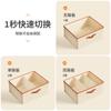 Caja de almacenamiento de ropa interior plegable, caja de almacenamiento para clasificar ropa de armario, artefacto de almacenamiento de ropa para el hogar
