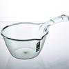 Cucharón de agua de plástico con mango largo para el hogar, multiusos, grueso, grande, para cocina, hogar, cuchara de agua de plástico, cuchara de agua profunda creativa