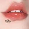 Uña de Labio de Acero Inoxidable Microincrustada Circonita Ojo de Caballo Circonita Uña de Hélice Exterior 1.2 Gruesa Decoración de Labio en Espiral Nueva Venta al por Mayor Perforación