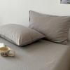 Ins con Funda de Almohada de Algodón Lavado de Algodón Puro Producto Único Bolsa de Almohada Lisa Pura 48*74cm Funda de Almohada de una Pieza Estilo Sobre de Algodón Puro